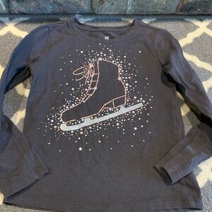 Girls Gap winter ice skating shirt